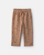 Toddler Boy 2-Piece 'My Best Friend' Dog Fleece Top & Pant Set - Cream/Brown, image 2 of 6 slides