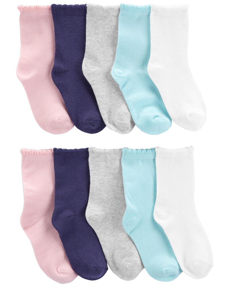 Kid 10-Pack Crew Socks, image 1 of 2 slides
