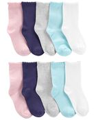 Kid 10-Pack Crew Socks, image 1 of 2 slides