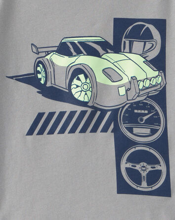 Toddler Boy 'Speed Racer' Car Long-Sleeve Graphic Tee - Grey, 