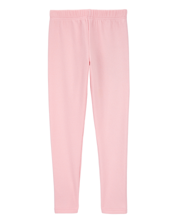 Kid Cozy Ribbed Leggings, 