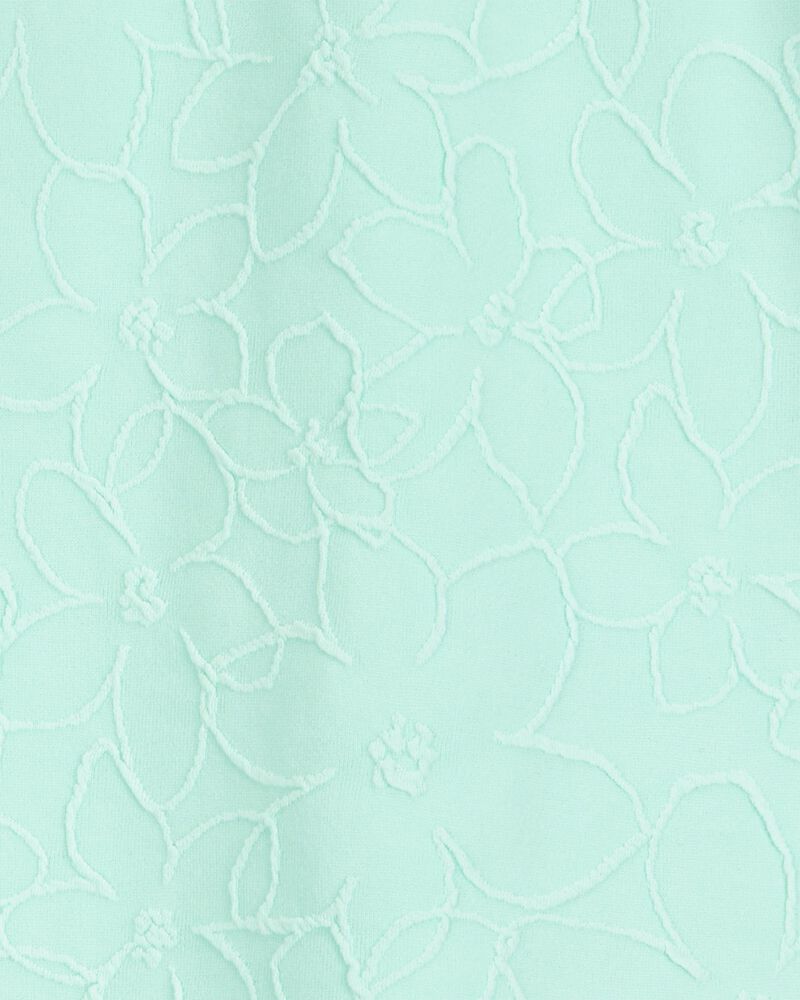 Filles - T-shirt à manches courtes aux couleurs unies - Turquoise, image 2 sur 3 diapositives