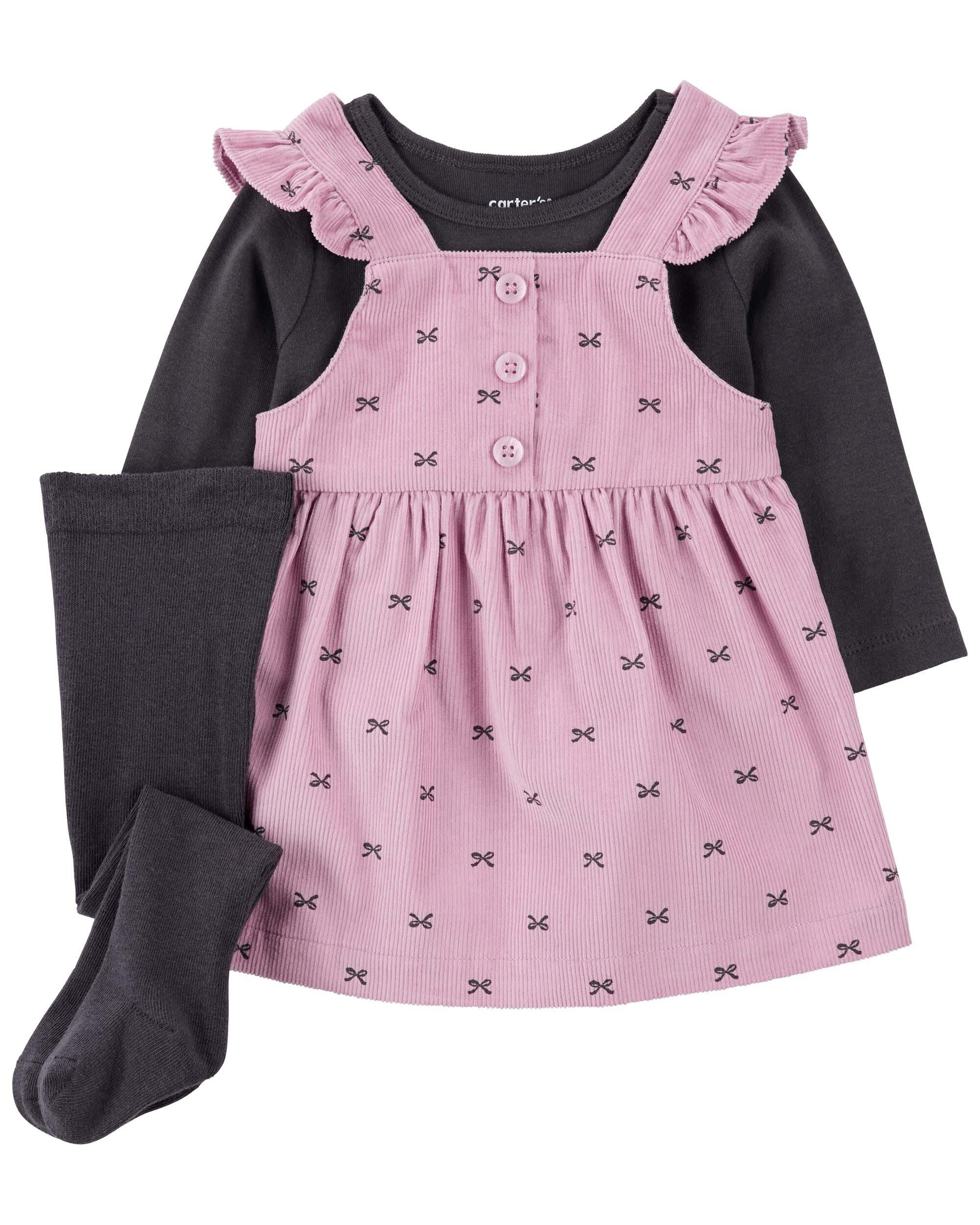 Baby girl corduroy jumper clearance