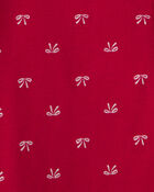 B&eacute;b&eacute; fille - Ensemble 3 pi&egrave;ces &agrave; couronne de No&euml;l &laquo;Merry Little One&raquo; &ndash; Rouge/Cr&egrave;me, image 5 sur 6 diapositives