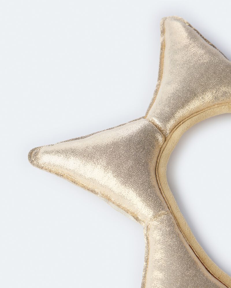 Toddler Star Glitter Headband - Gold, image 3 of 8 slides