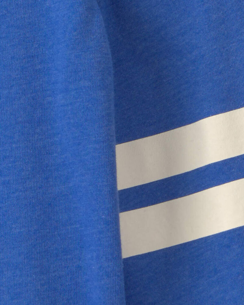 Tout-petit gar&ccedil;on - T-shirt manches longues &agrave; rayures - Bleu, image 2 sur 2 diapositives
