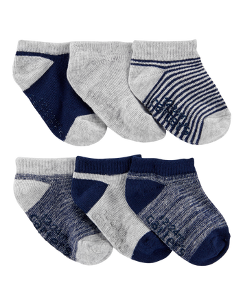 Baby 6-Pack Ankle Socks, 
