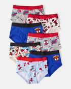Toddler Boy 7-Pack &copy;Marvel Spider-Man Brief Underwear, image 1 of 2 slides