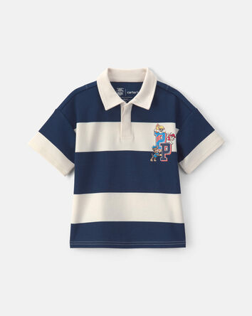Tout-petit gar&ccedil;on - Polo &agrave; rayures Pat&rsquo; Patrouille - Bleu marine/Cr&egrave;me, 