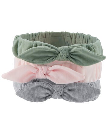 Baby 3-Pack Headwraps, 