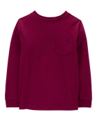 Kid Long-Sleeve Pocket Tee, image 1 of 3 slides