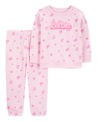 Bébé Ensemble 2 pièces chandail et pantalon imprimé Barbie, image 1 sur 2 diapositives