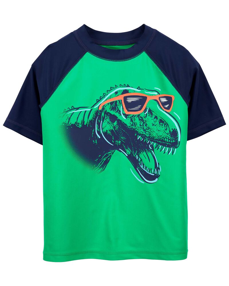 Kid Dinosaur Rashguard, image 1 of 3 slides