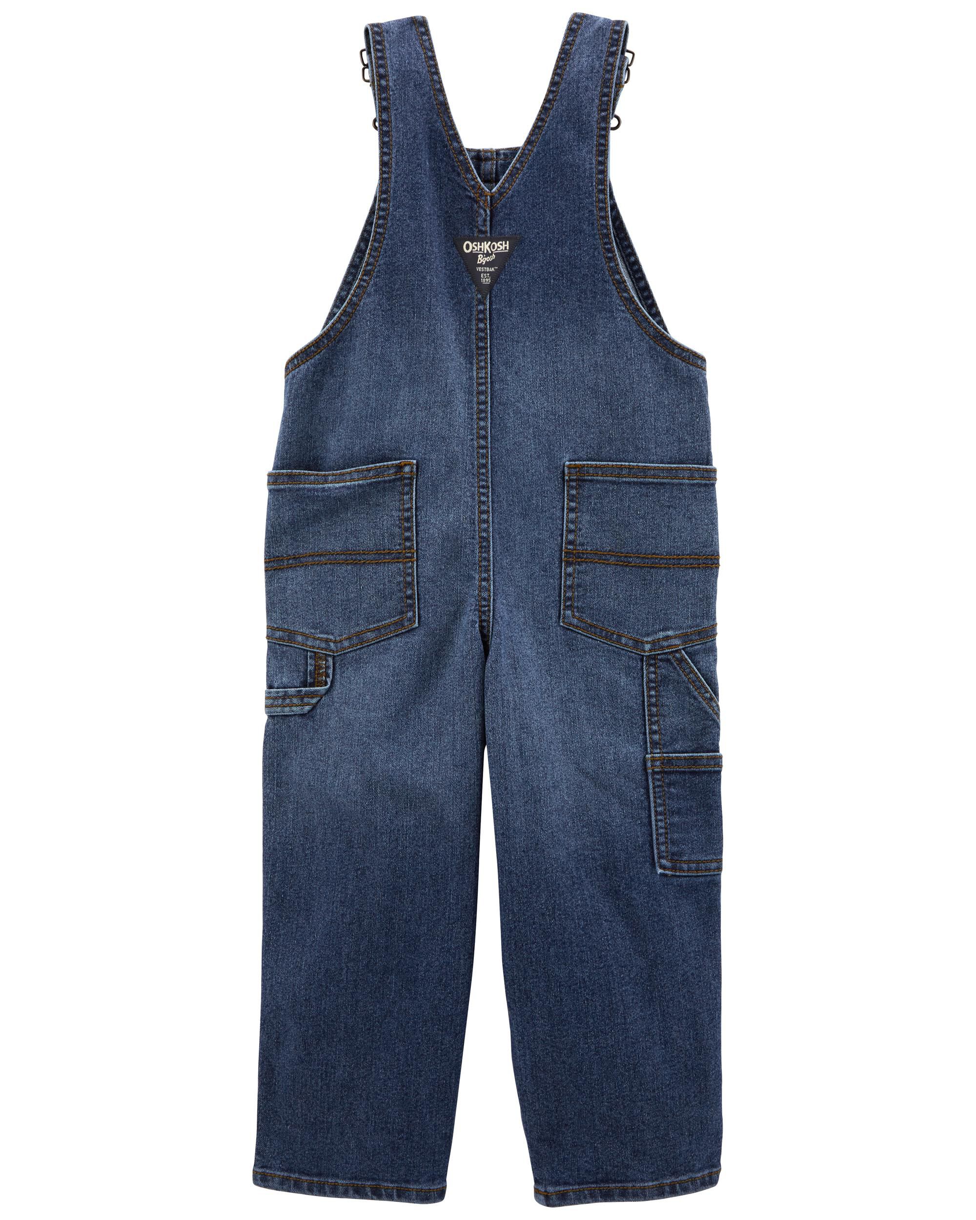 Boys sales denim overalls