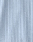 Baby PurelySoft 2-Way Zip 1-Piece Pajama - Blue, image 4 of 7 slides