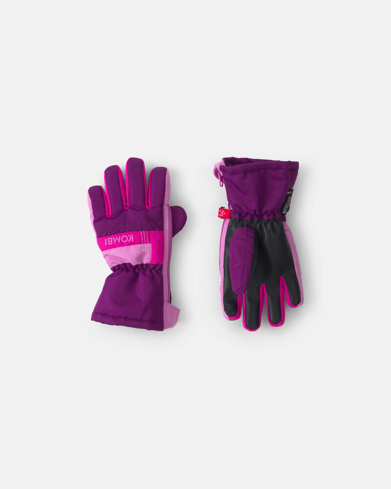 Tout-petit fille - Gants Peewee Kombi - Mauve, image 1 sur 2 diapositives