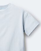 Toddler Neutral Short-Sleeve Relaxed Graphic Tee - Light Blue, image 6 of 6 slides