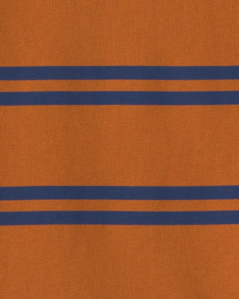 Toddler Boy Striped Long-Sleeve Top - Orange, image 2 of 3 slides