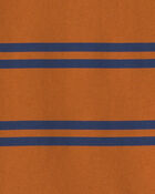 Toddler Boy Striped Long-Sleeve Top - Orange, image 2 of 3 slides