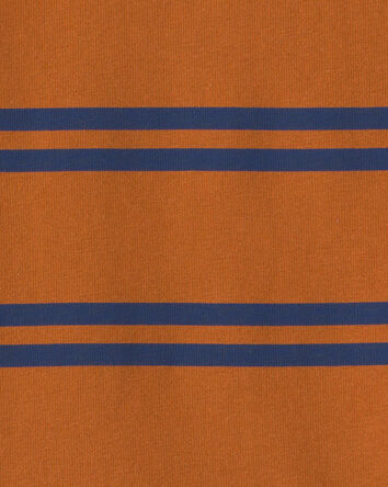Toddler Boy Striped Long-Sleeve Top - Orange, 