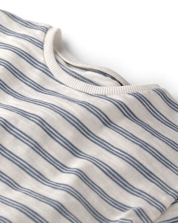 Toddler Boy 3-Pack Striped Organic Cotton Tees, 