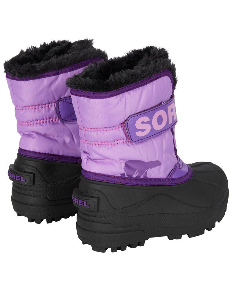 Enfant en bas âge Bottes d'hiver Snow Commander de Sorel, image 2 sur 4 diapositives