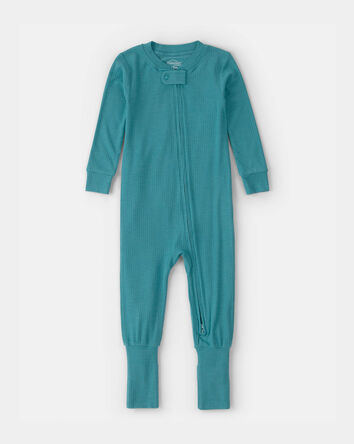 B&eacute;b&eacute; - Pyjama Ajust&eacute; 1 pi&egrave;ce PurelySoft - Bleu, 
