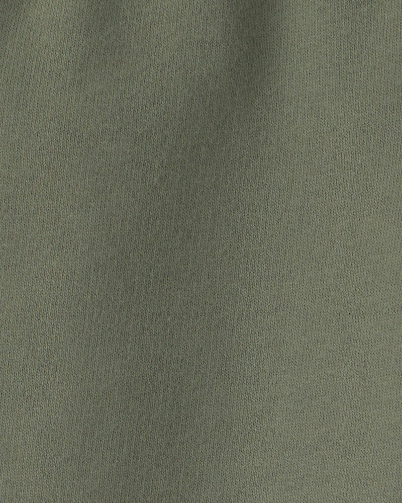 Baby Boy 3-Piece Dinosaur Quilted French Terry Layering Set - Olive Green, image 4 of 6 slides