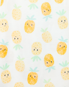 Kid 2-Pack Pineapple Nightgowns, image 2 of 4 slides