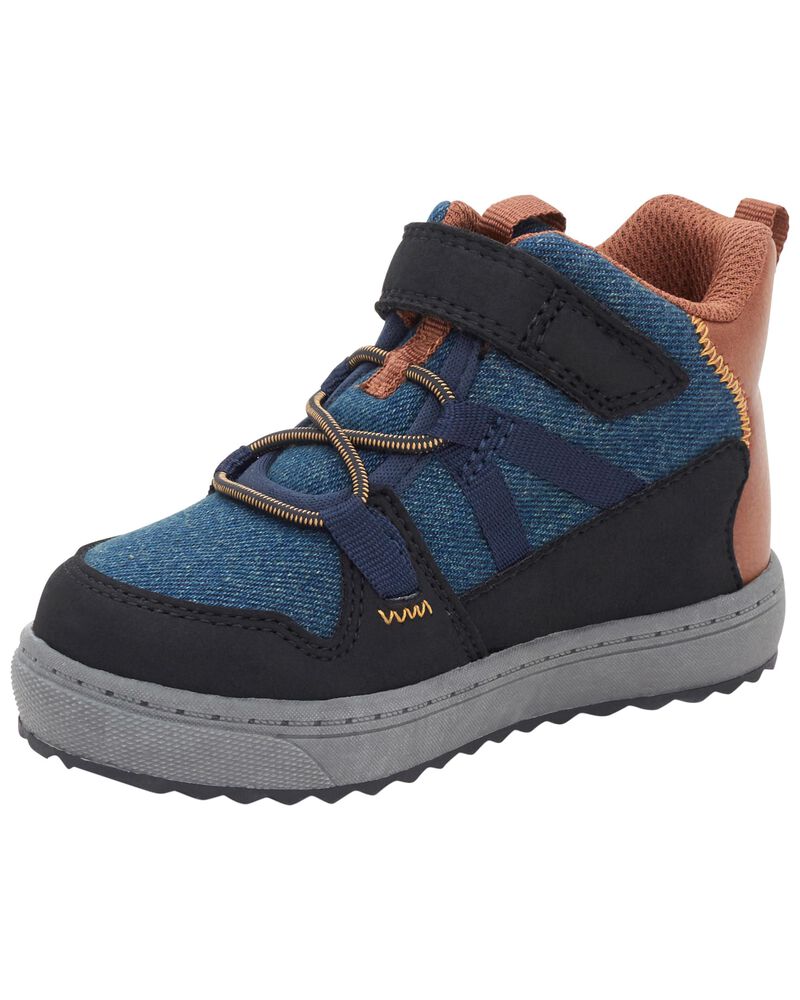 Toddler Denim Logo Sneakers, image 6 of 7 slides