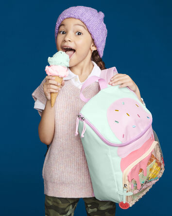 Spark Style Big Kid Backpack - Ice Cream, 