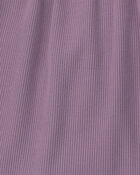 Baby Girl 3-Pack Floral Long-Sleeve Multipack Bodysuits  - Purple, image 4 of 5 slides