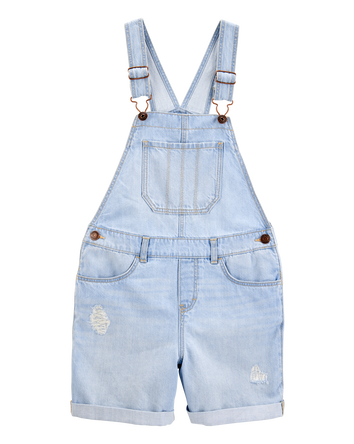 Kid Iconic Denim Shortalls - Blue, 