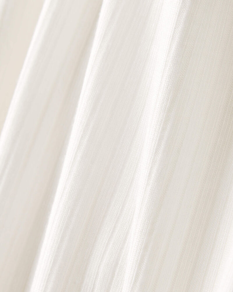 Baby 2-Way Zip PurelySoft Sleeper - Cream, image 6 of 8 slides