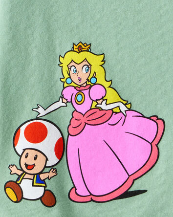 Filles - T-shirt à manches courtes Princesse Peach Super Mario Bros™ -Vert, 