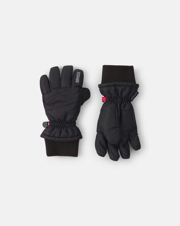 Boys Kombi Peaked Gloves - Black, 