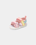 Baby Girl Every Step&reg; First Walker Sandals - Pink/Purple, image 6 of 6 slides