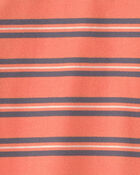 Toddler Striped T-Shirt - Orange, image 2 of 3 slides