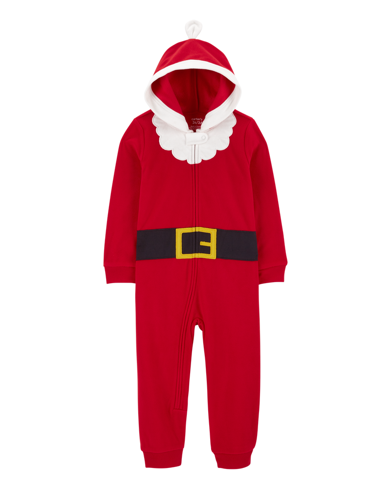Toddler Boys Toddler 1 Piece Santa Fleece Pyjamas 2T Carter s