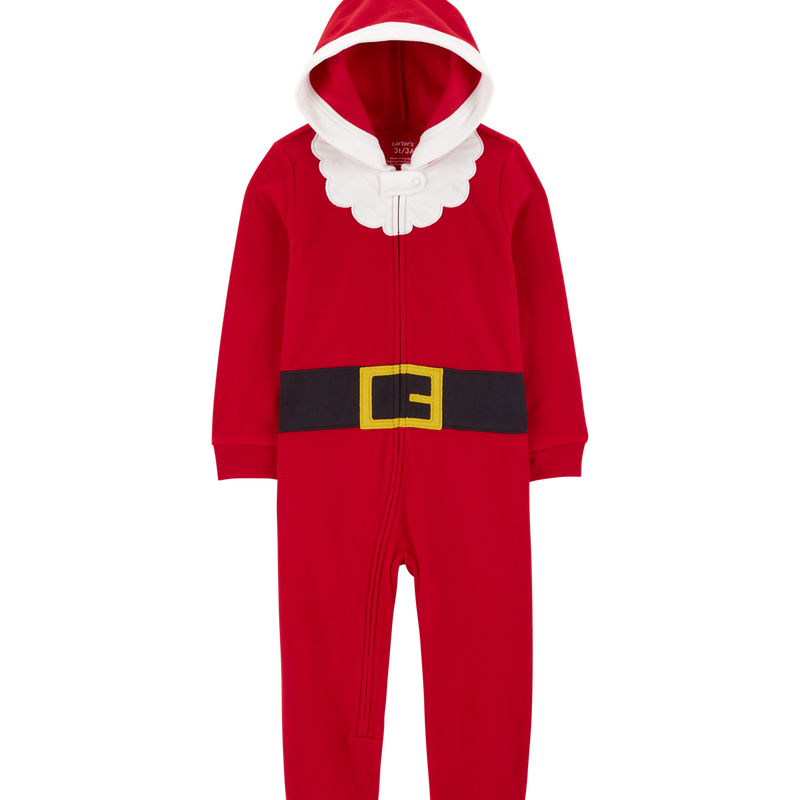 Boys santa pajamas top