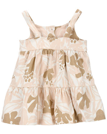 Floral Tank Sleeveless Dress, 