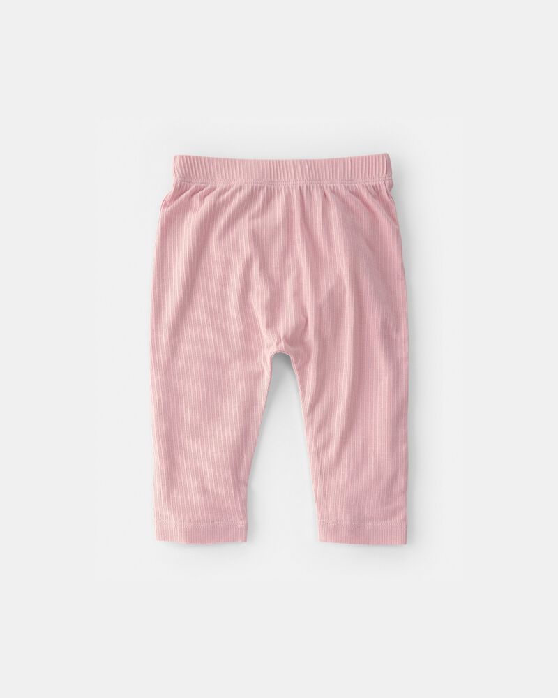 B&eacute;b&eacute; fille - Emballage 2 pantalons PurelySoft, jardin de papillons - Rose, image 2 sur 5 diapositives