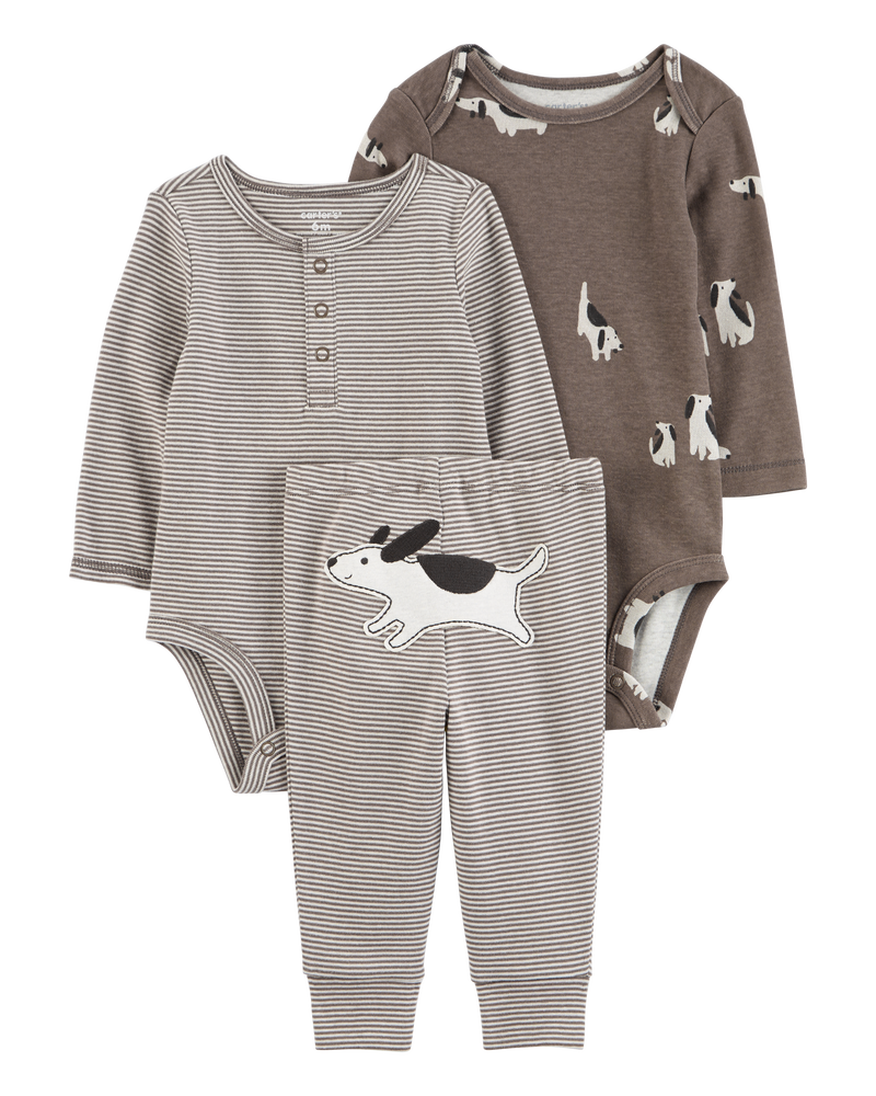 Baby 3-Piece Dog Little Character Set, image 1 of 5 slides