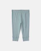 B&eacute;b&eacute; gar&ccedil;on - Ensemble 3 pi&egrave;ces cache-couches manches longues et pantalon &agrave; motif lait et biscuits &ndash; Bleu/Cr&egrave;me, image 2 sur 5 diapositives