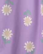Girls Heart Short-Sleeve 2-Piece Pyjama Set - Purple, image 2 of 3 slides