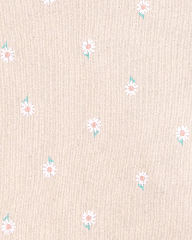 Kid Floral Short-Sleeve Fashion Top - Floral, image 2 of 3 slides