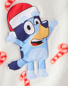 Girls Bluey&trade; Sherpa Hooded Zip-Up Jacket, image 3 of 3 slides