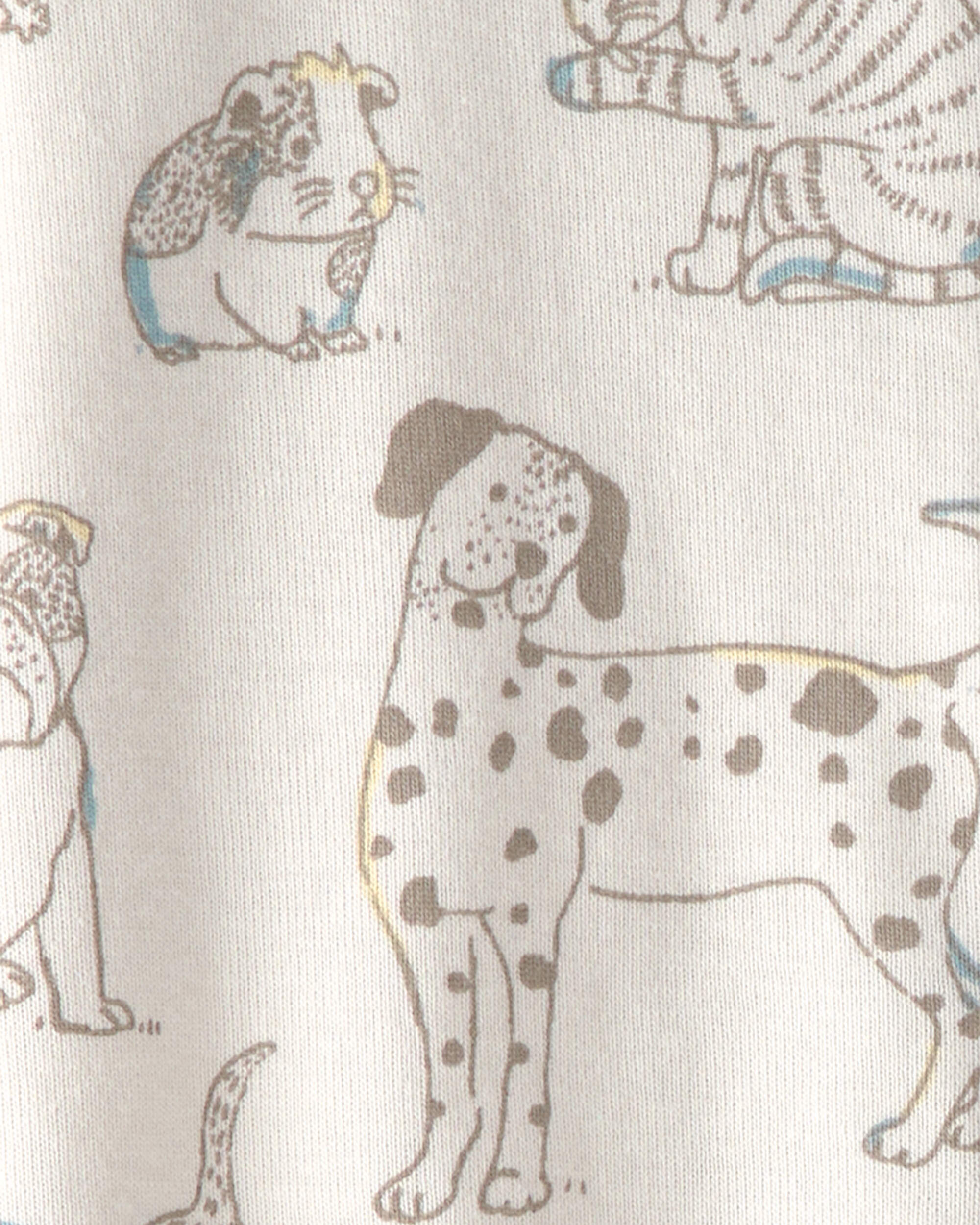 Baby Organic Cotton Sleeper Pyjama in Pet-Print | Carter's Oshkosh