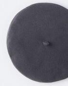Toddler Girl Beret - Black, image 7 of 7 slides