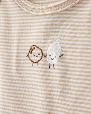 B&eacute;b&eacute; gar&ccedil;on - Emballage de 5 cache-couches &agrave; manches courtes &agrave; kangourous et nuages, 